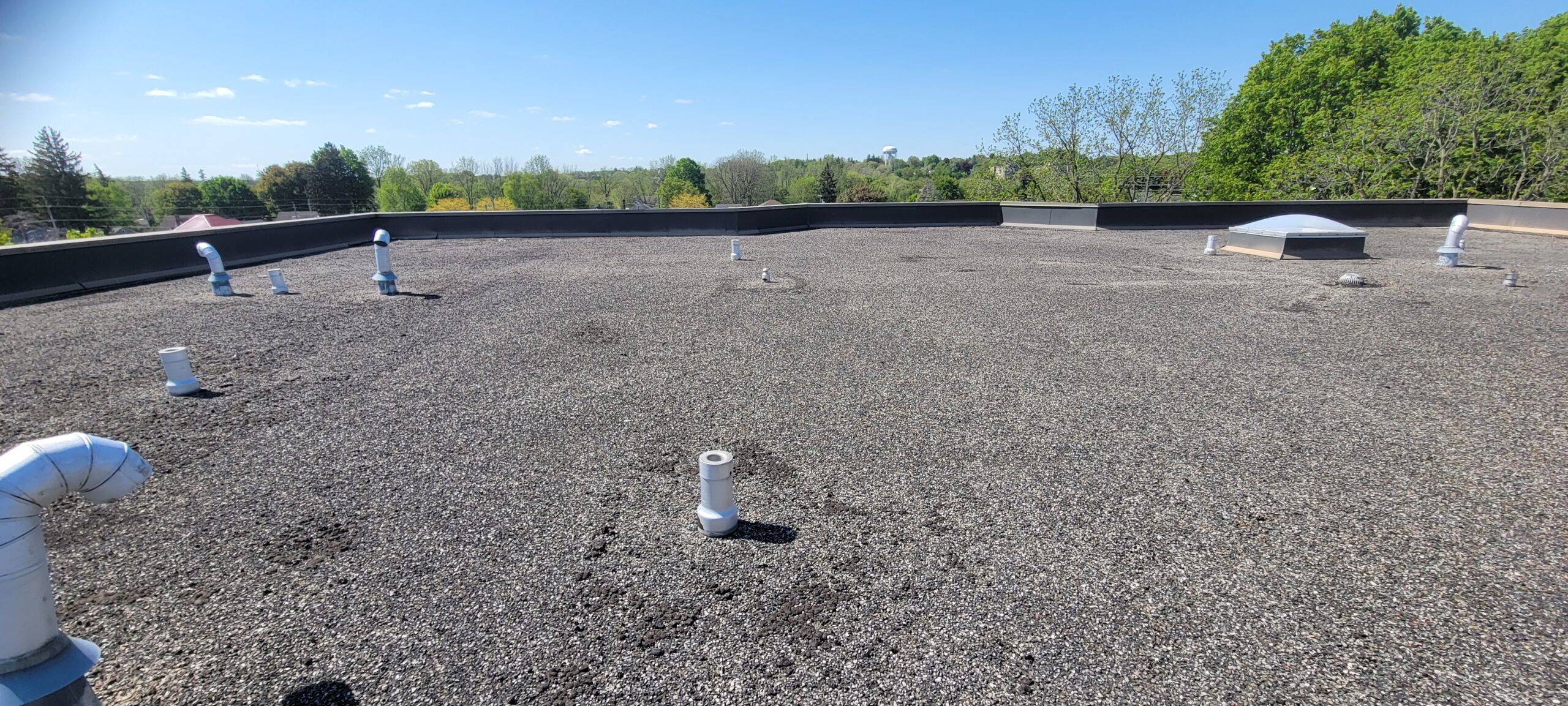 roof before refinishing 